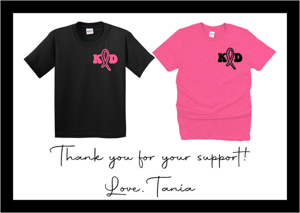 KLD Breast Cancer Support Tee