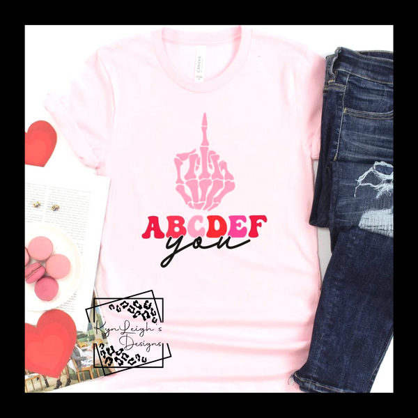 ABCDEFU Tee