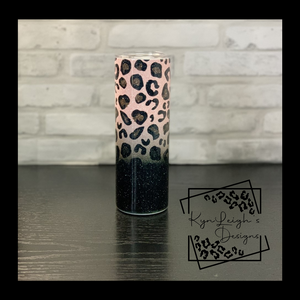 Pink Leopard Tumbler