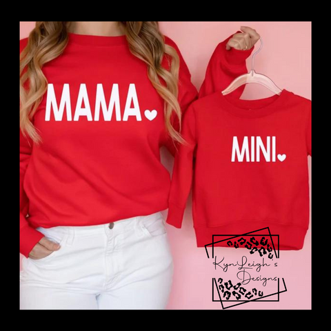 Mama and Mini Sweatshirt