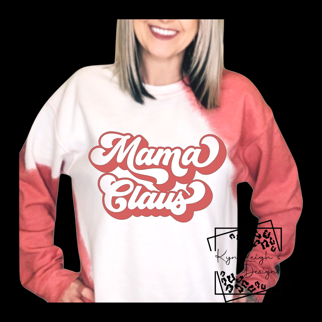 Mama Claus Red Sweatshirt