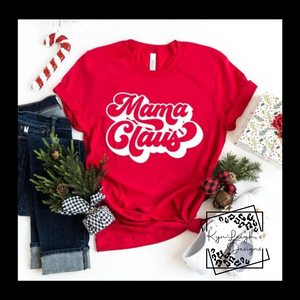 Mama Claus Red T-Shirt