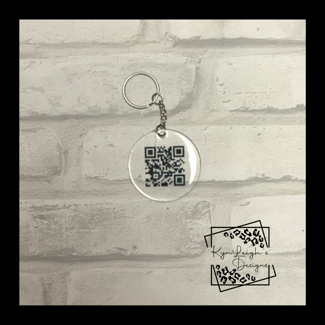 QR Code Keychain