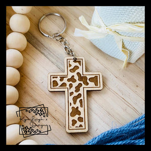 Cross Keychain