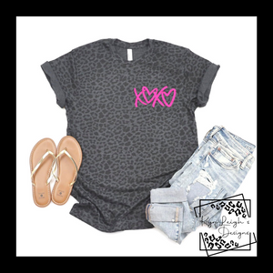 XOXO Leopard Tee