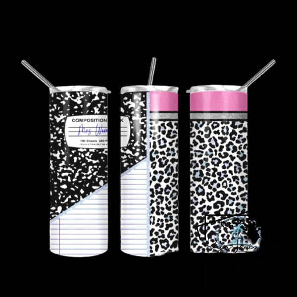 Composition Notebook Tumbler