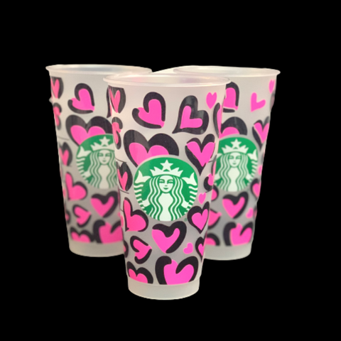 Leopard Hearts Tumbler